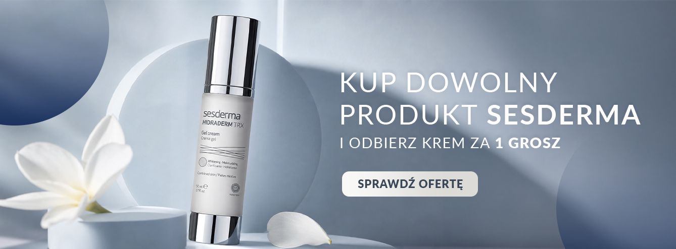 Kup dowolny produkt Sesderma i odbierz żel krem za 1gr w koszyku