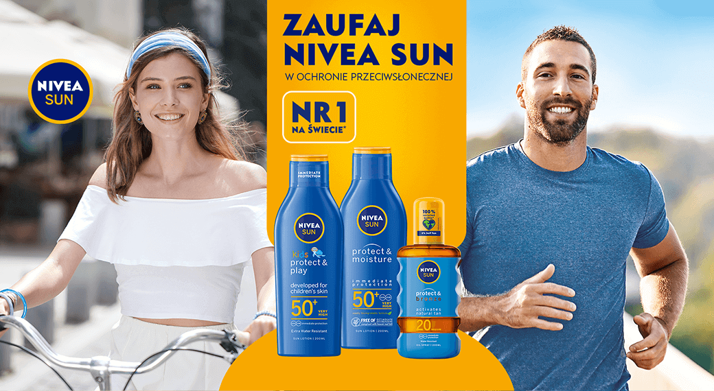 Zaufaj NIVEA SUN w ochronie przeciwsłonecznej