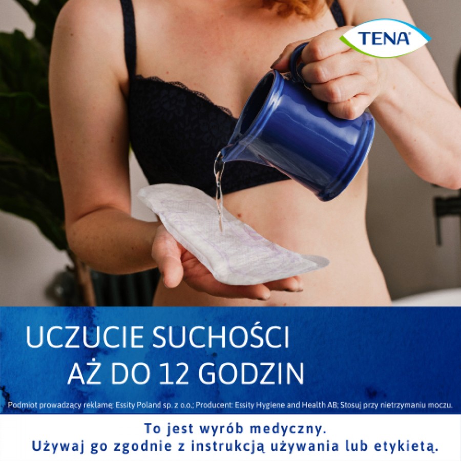 Zdjęcie produktu - 6 Zestaw TENA Lady Slim Mini Plus specjalistyczne podpaski przy nietrzymaniu moczu, 8x 16 szt.