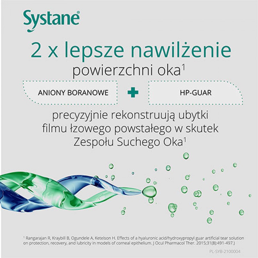 Miniaturka artykułu - #1 SYSTANE ULTRA Nawilżające krople do oczu, 10 ml