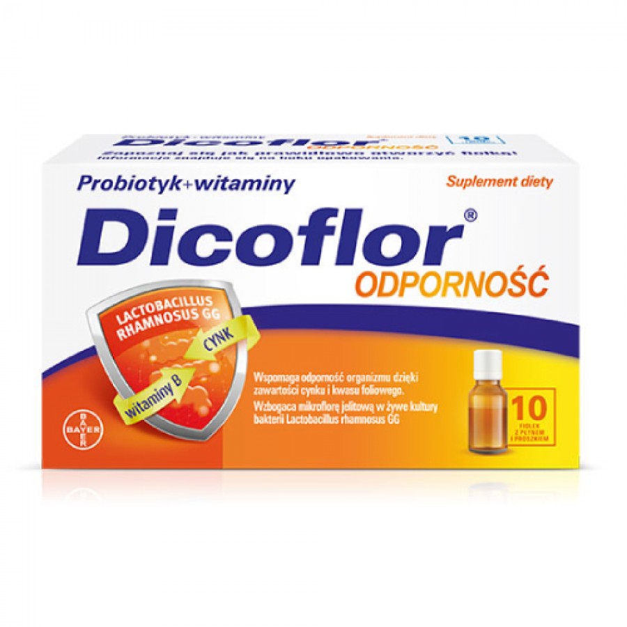 Zdjęcie produktu - 6 Dicoflor Odporność, 10 fiolek