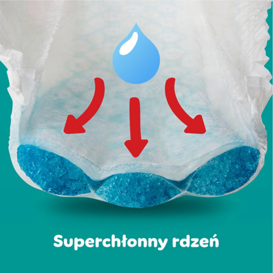 Zdjęcie produktu - 2 Pampers Pants 7 Pieluchomajtki dla dzieci 17 kg+, 74 szt.