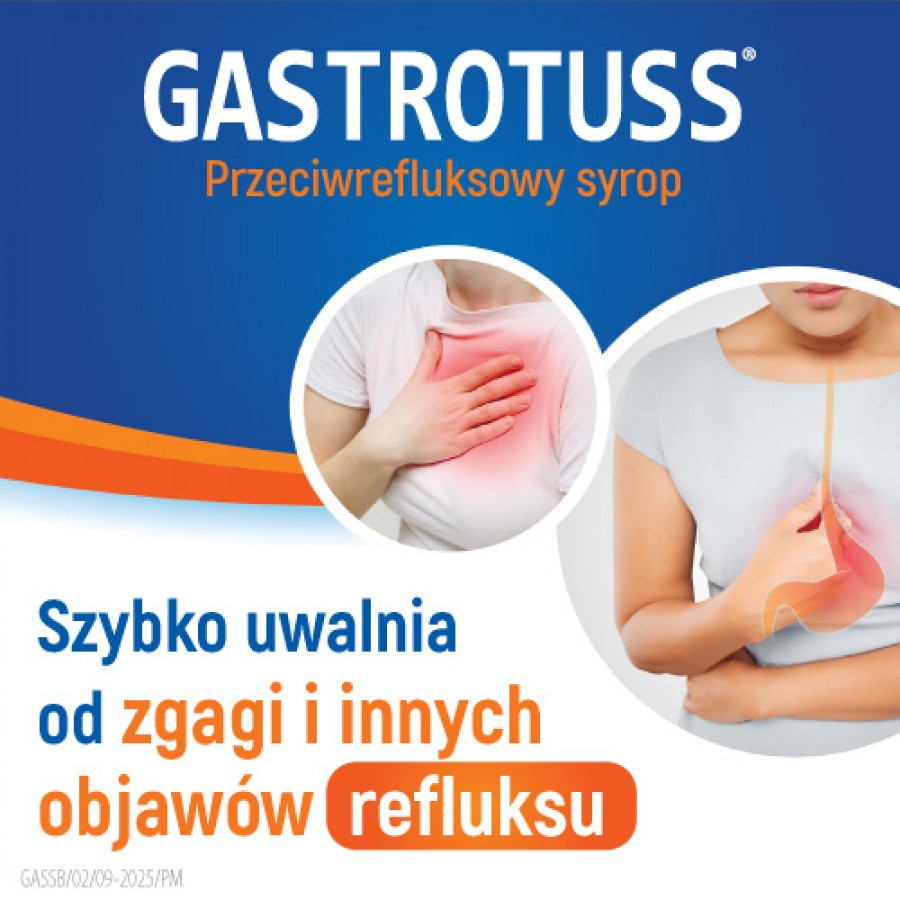 Miniaturka artykułu - #1 Gastrotuss Baby Syrop przeciwrefluksowy dla dzieci, 180ml