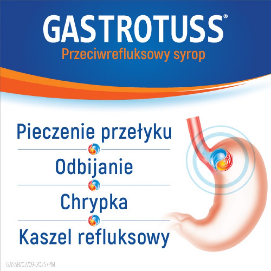 Zdjęcie produktu - 2 Gastrotuss Baby Syrop przeciwrefluksowy dla dzieci, 180ml