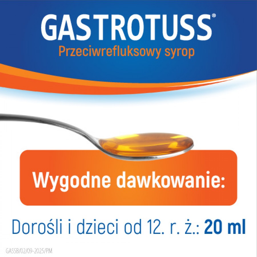 Zdjęcie produktu - 3 Gastrotuss Baby Syrop przeciwrefluksowy dla dzieci, 180ml