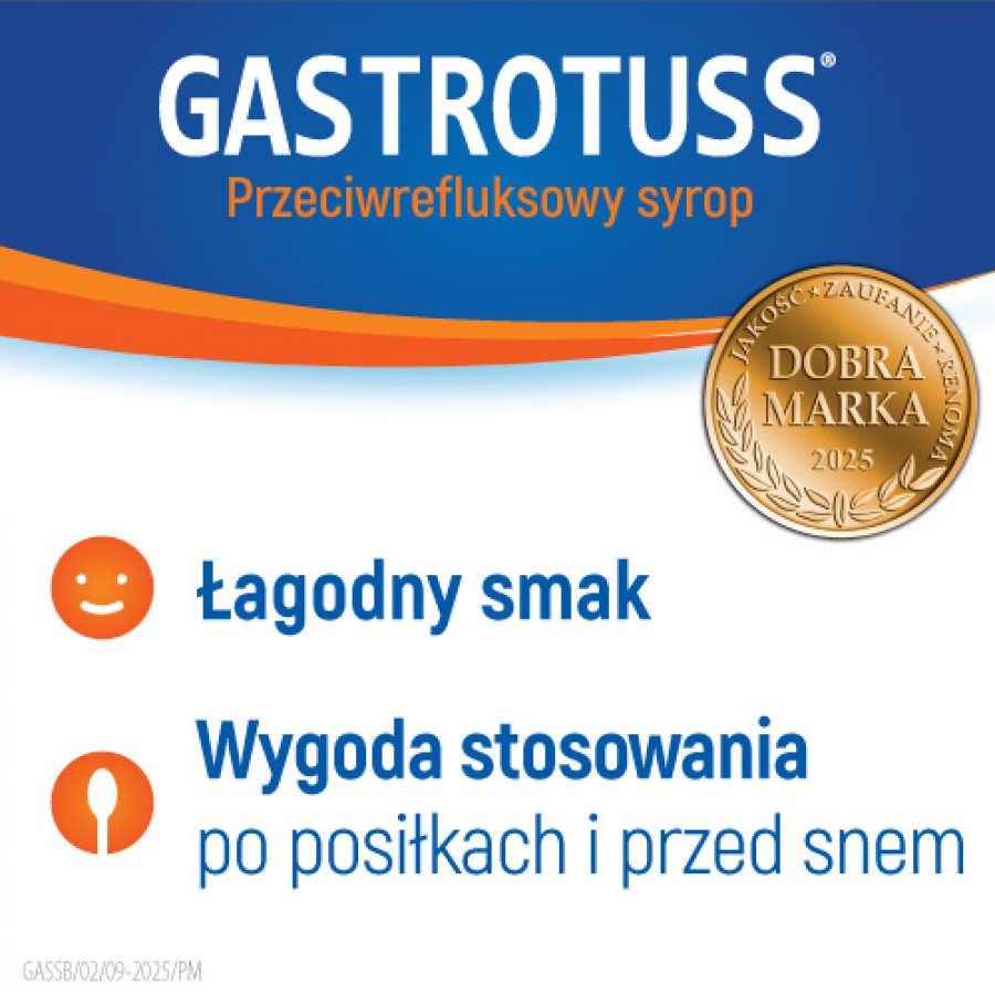 Zdjęcie produktu - 4 Gastrotuss Baby Syrop przeciwrefluksowy dla dzieci, 180ml
