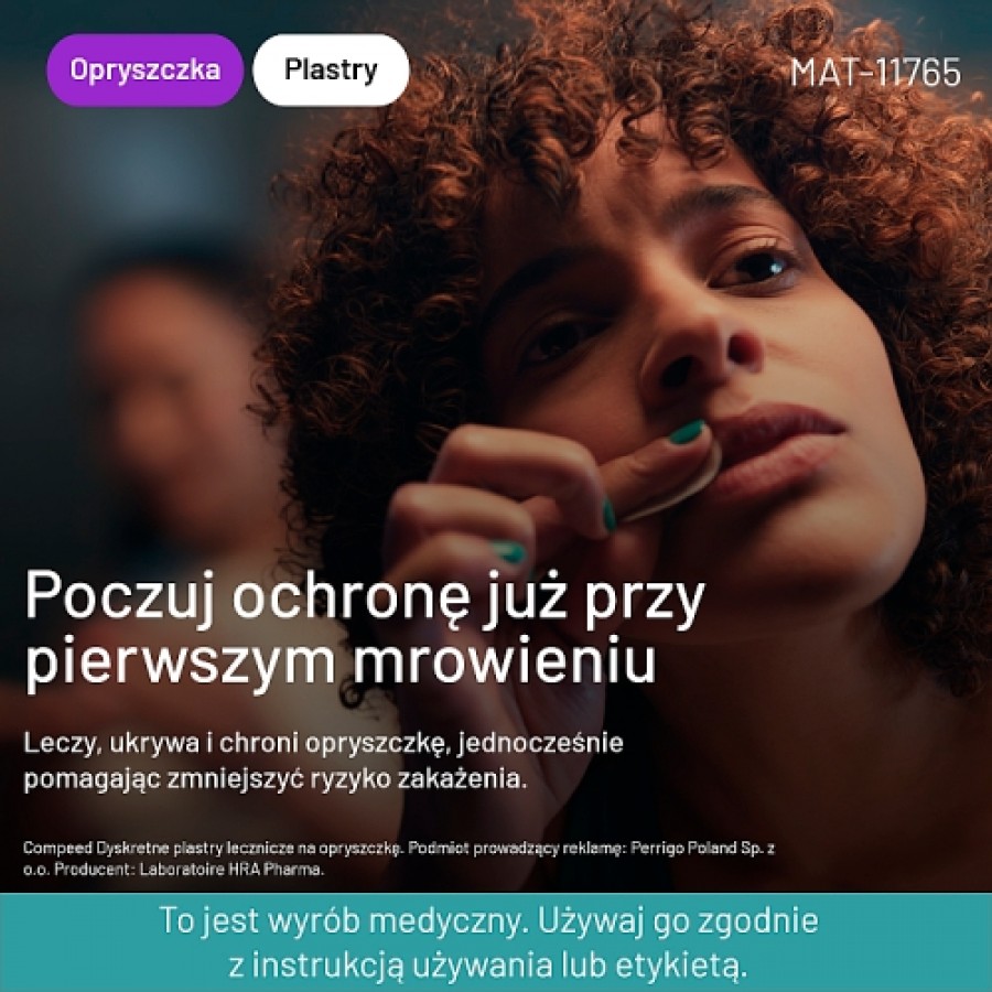 Miniaturka artykułu - #0 Compeed Dyskretny plaster na opryszczkę, 15 szt.