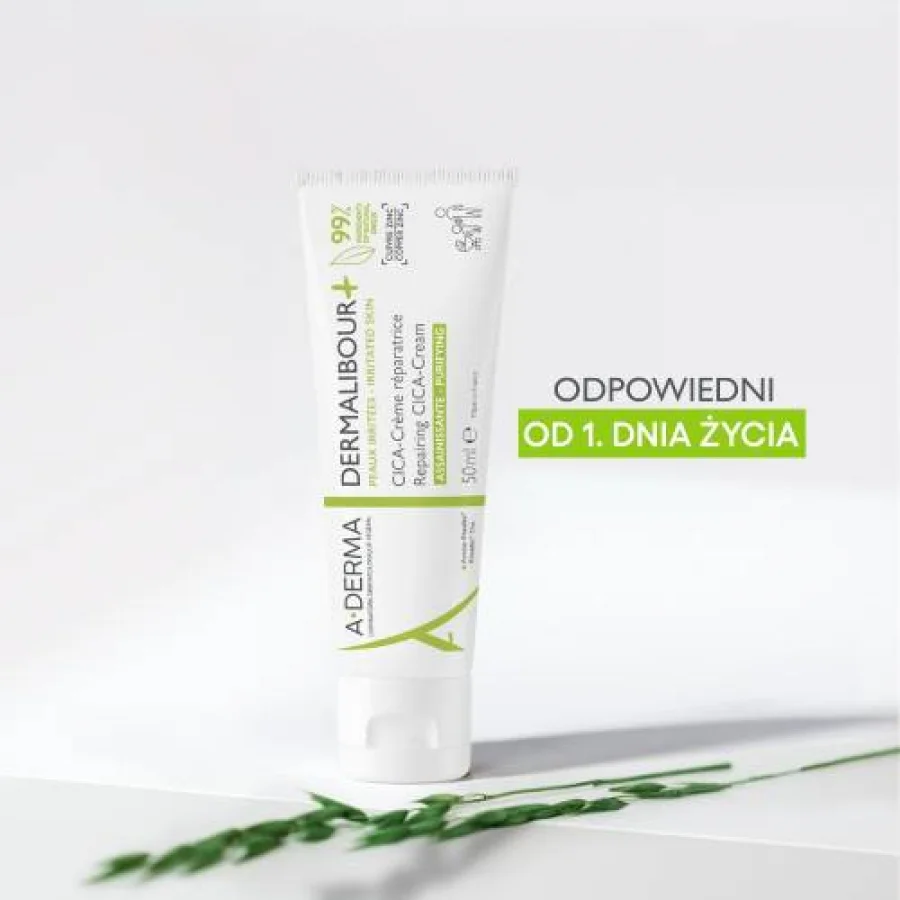 #4 – A-DERMA DERMALIBOUR+ CICA Krem regenerujący, 50ml