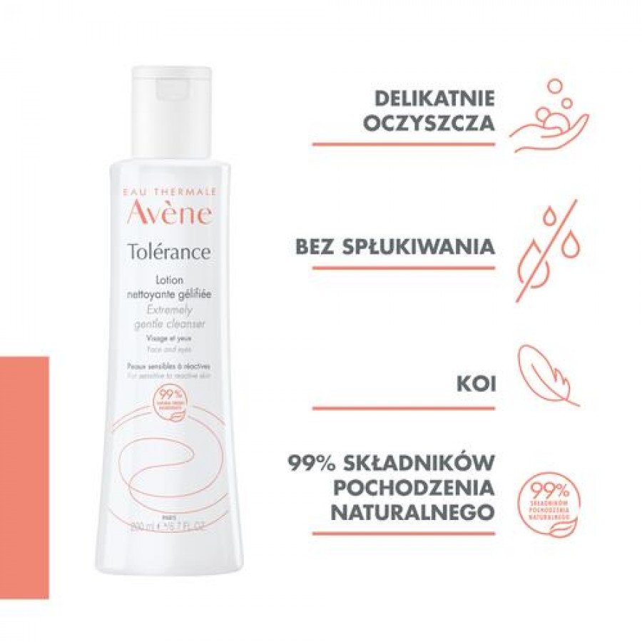 Miniaturka artykułu - #0 AVENE TOLERANCE Żel balsam oczyszczający, 200ml