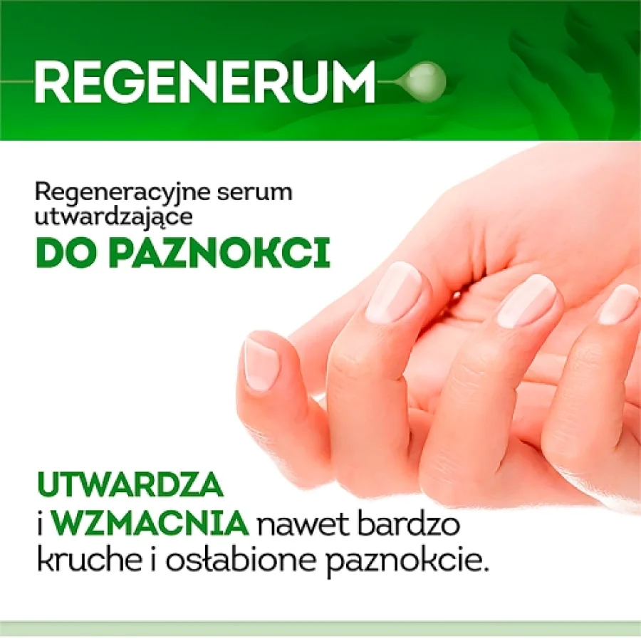 #0 – REGENERUM Regenerujące serum utwardzające do paznokci, 8 ml
