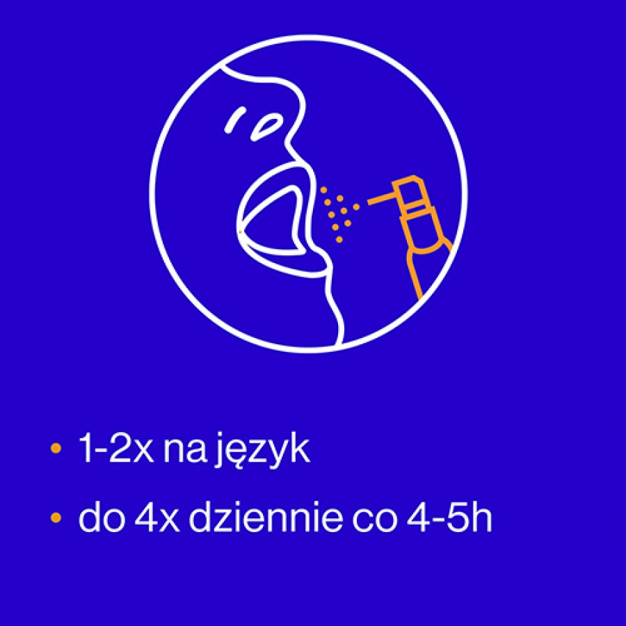 Zdjęcie produktu - 4 Bloxin Żel do jamy ustnej w sprayu, 20ml