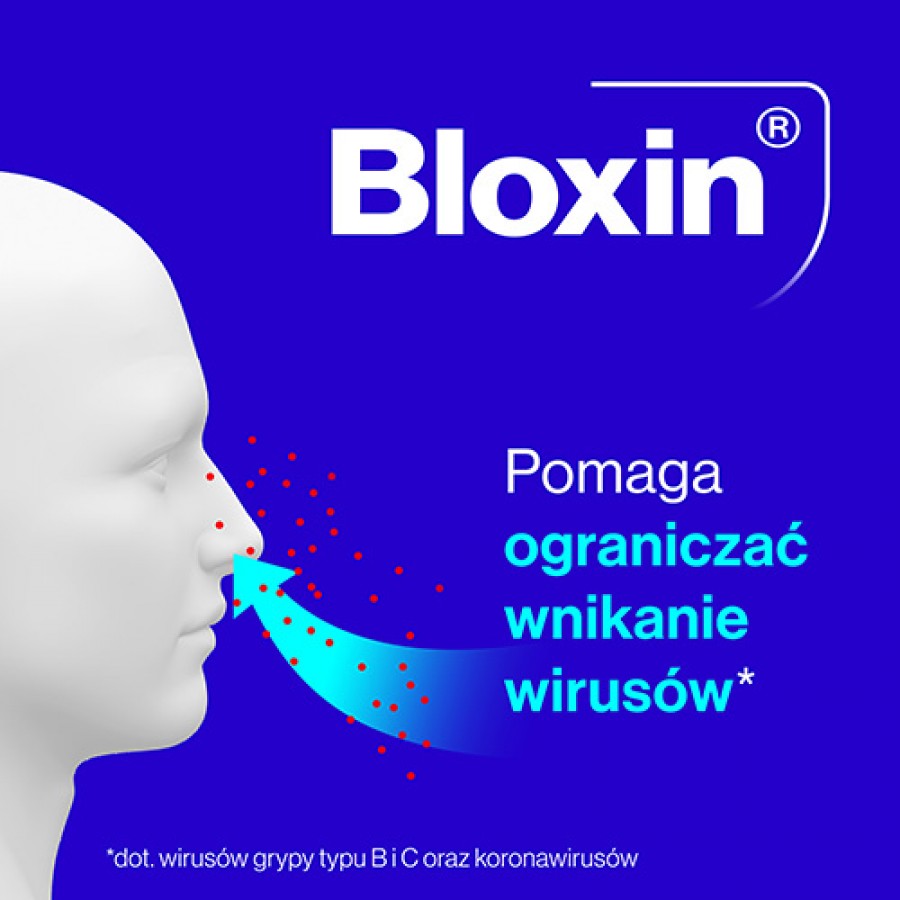 Zdjęcie produktu - 3 Bloxin Żel do nosa w sprayu, 20ml