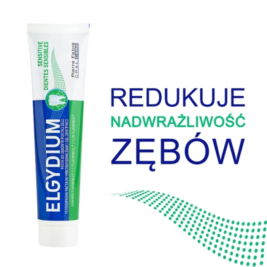 #0 – ELGYDIUM Sensitive pasta do zęb&oacute;w wrażliwych, 75ml