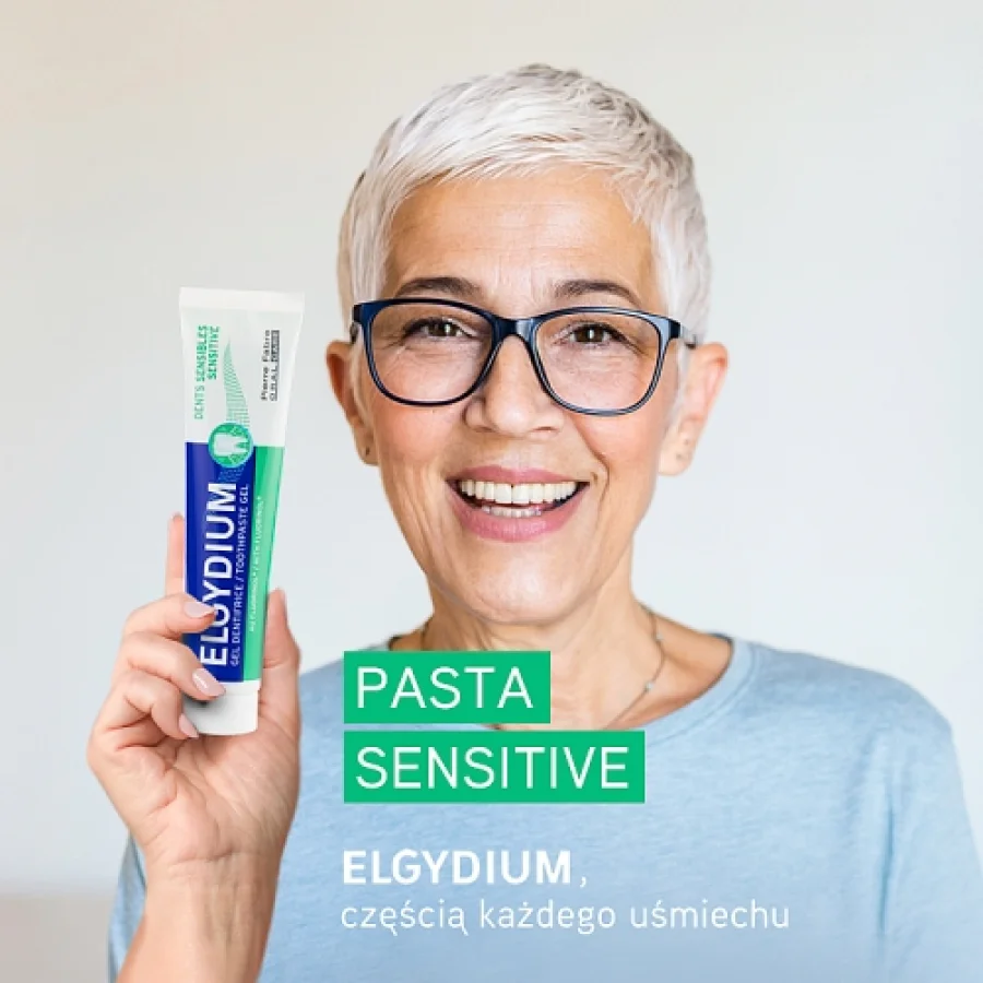 #6 – ELGYDIUM Sensitive pasta do zęb&oacute;w wrażliwych, 75ml
