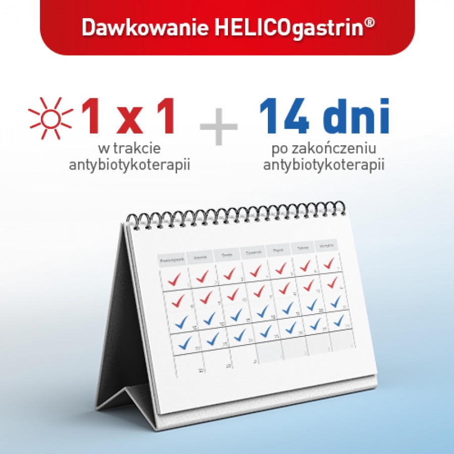 Zdjęcie produktu - 6 Zestaw HELICOGASTRIN, 2x14kaps.