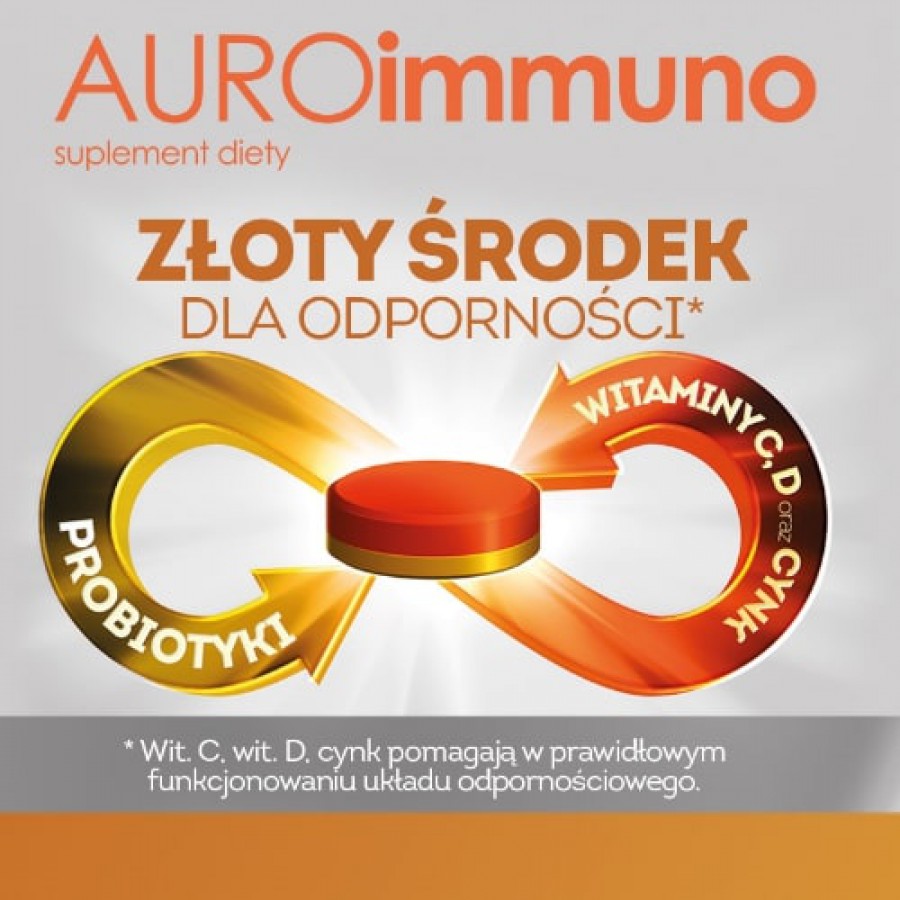 Miniaturka artykułu - #0 AUROimmuno, 15tabl. do rozgryzania i żucia