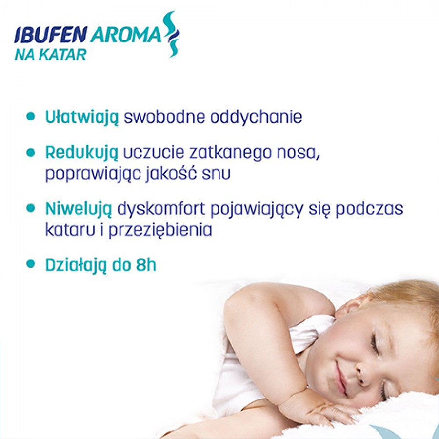 Miniaturka artykułu - #1 Ibufen Aroma na katar, 5 plastr&oacute;w ADR