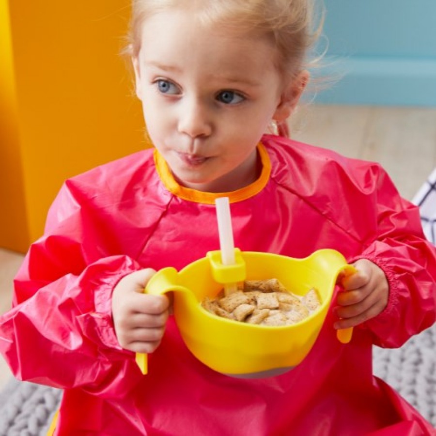 Miniaturka artykułu - #1 B.BOX Fartuszek wodoodporny z rękawami Lemon Sherbert, 1 sztuka