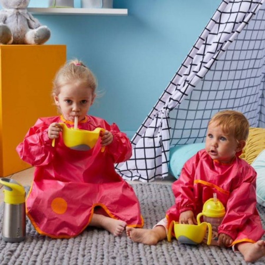 Zdjęcie produktu - 3 B.BOX Fartuszek wodoodporny z rękawami Strawberry Shake, 1 sztuka