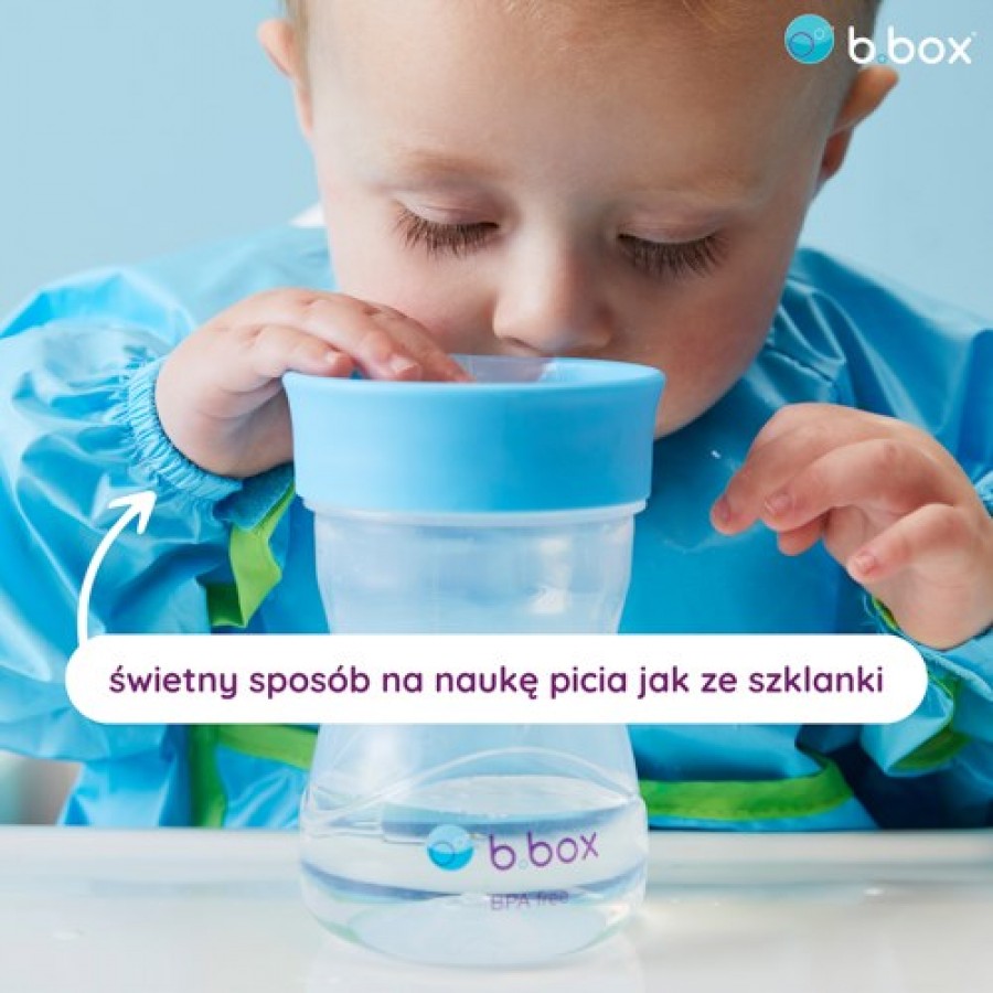 Miniaturka artykułu - #1 B.BOX Kubek treningowy winogronowy, 240 ml