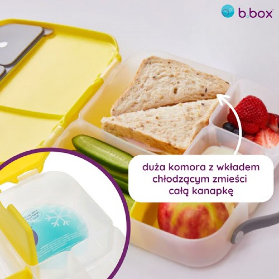 Zdjęcie produktu - 3 B.BOX Lunchbox Lemon Sherbet, 1 sztuka