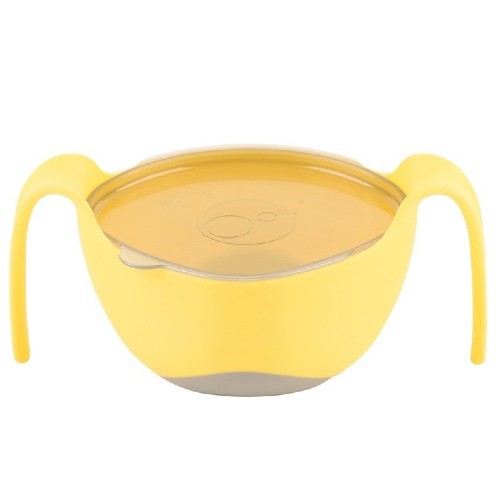 Miniaturka artykułu - #0 B.BOX Miseczka ze słomką Lemon Sherbet, 1 sztuka