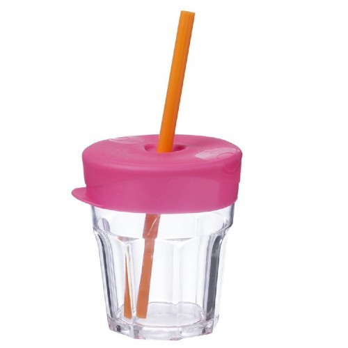 Miniaturka artykułu - #1 B.BOX Nakładki silikonowe na szklankę Strawberry Shake, 2 sztuki