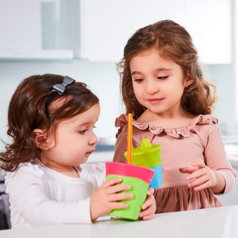 Zdjęcie produktu - 4 B.BOX Nakładki silikonowe na szklankę Strawberry Shake, 2 sztuki