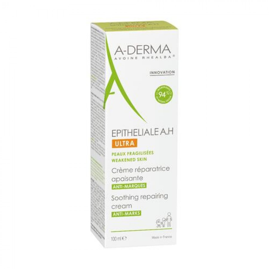 Miniaturka artykułu - #0 A-DERMA EPITHELIALE A.H Ultra krem kojąco-regenerujący, 100ml