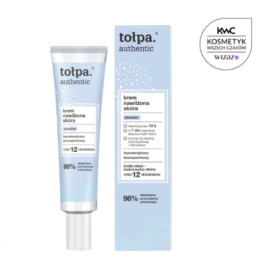 Miniaturka artykułu - #0 TOŁPA AUTHENTIC Krem nawilżona sk&oacute;ra, 40ml