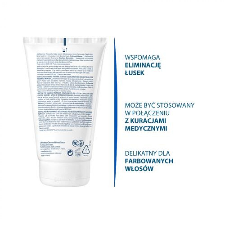 Miniaturka artykułu - #0 DUCRAY KERTYOL PSO Szampon do sk&oacute;ry skłonnej do łuszczycy, 125ml