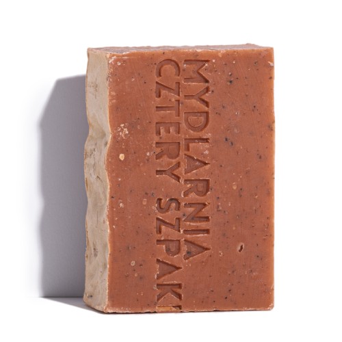 Miniaturka artykułu - #0 CZTERY SZPAKI (4szpaki) Mydło Truskawka i Werbena, 110g