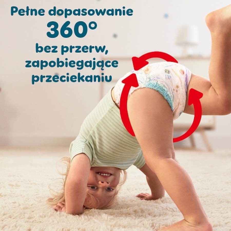 Zdjęcie produktu - 2 Pampers Pants Active Baby 3 Pieluchomajtki 6-11 kg, 62 szt.