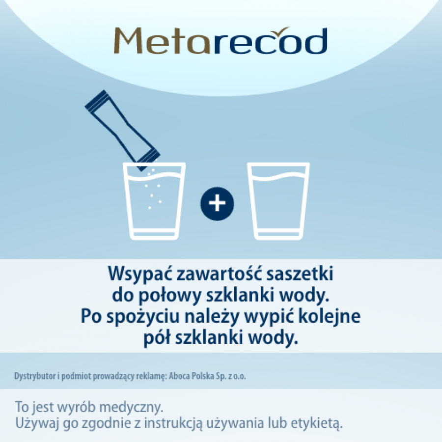 Zdjęcie produktu - 4 Metarecod, 40 saszetek z granulatem ABOCA