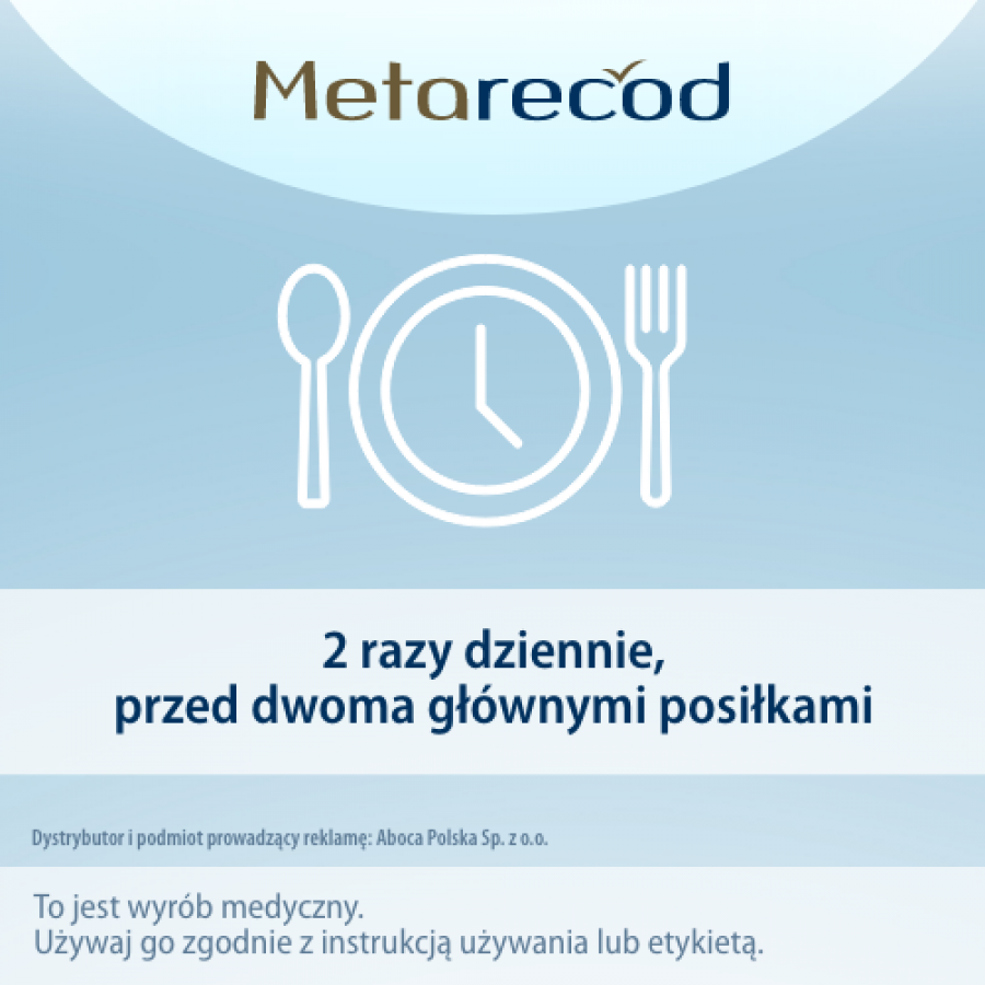 Zdjęcie produktu - 5 Metarecod, 40 saszetek z granulatem ABOCA