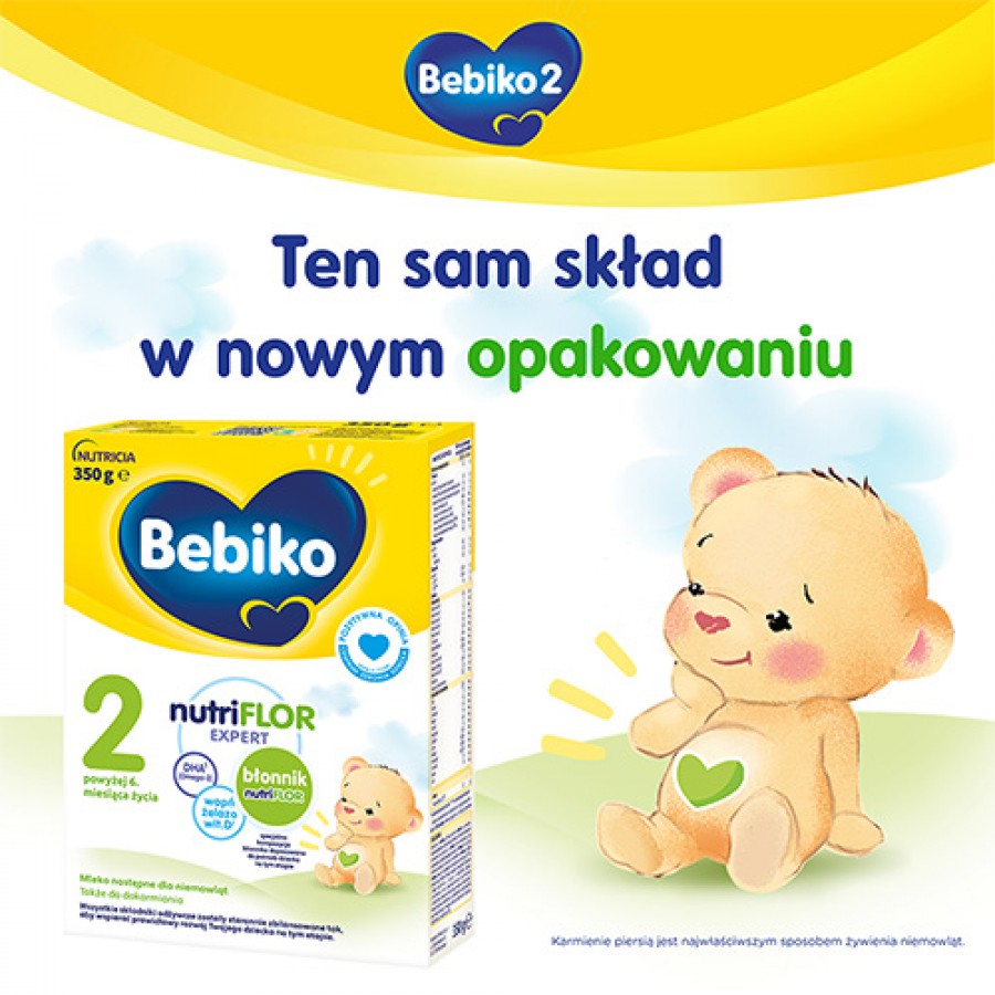 Miniaturka artykułu - #0 Bebiko 2 Mleko następne dla niemowląt powyżej 6. miesiąca życia, 350g