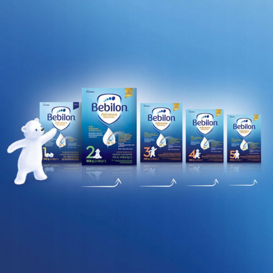 Zdjęcie produktu - 4 Bebilon Advance Pronutra 1 Mleko początkowe od urodzenia, 350 g