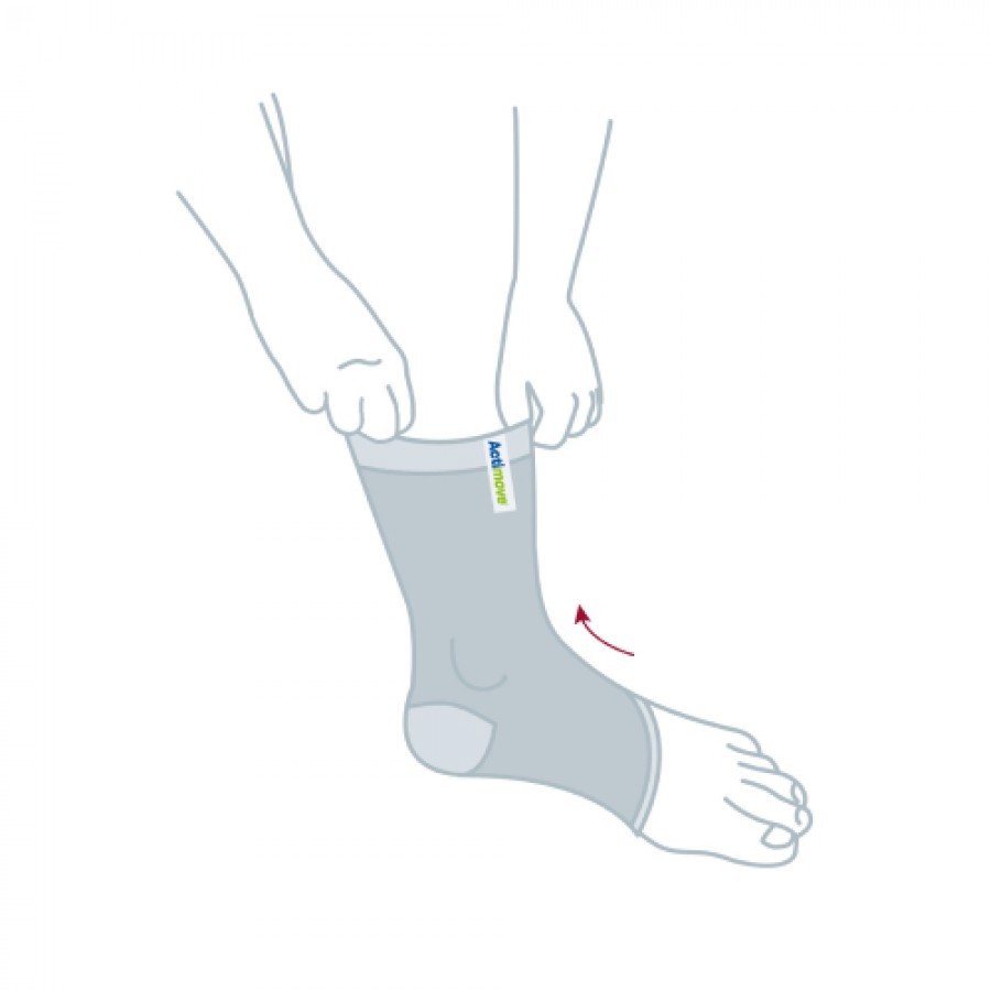 Zdjęcie produktu - 3 Actimove Arthritis Care Opaska stawu skokowego dla os&oacute;b z zapaleniem staw&oacute;w, rozm. S