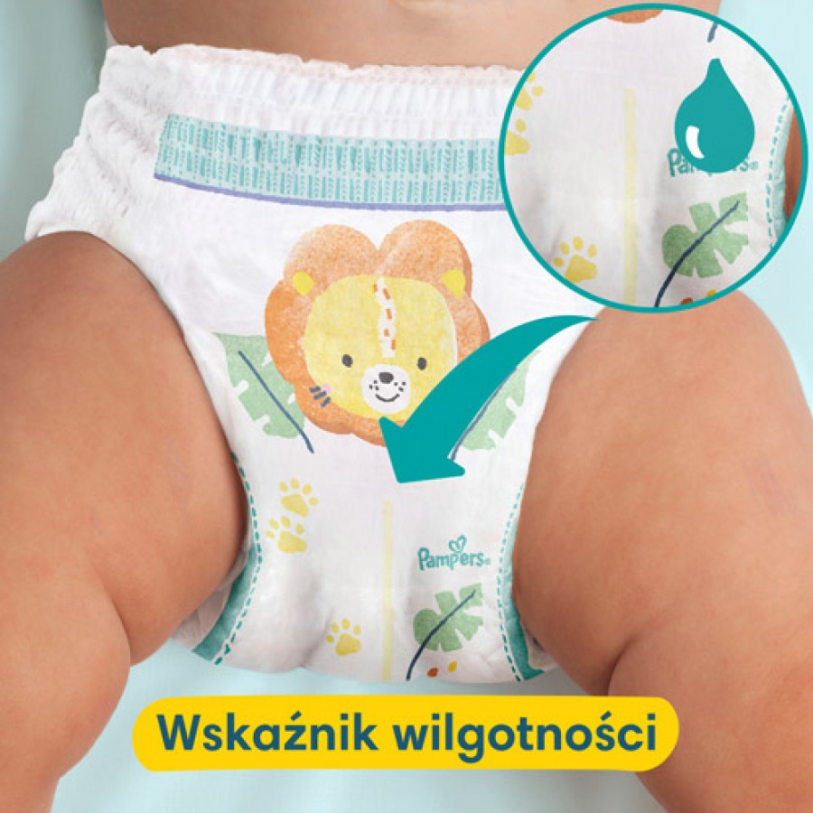 Miniaturka artykułu - #1 Pampers Pants Pieluchomajtki 4 (9-15kg), 52 szt.