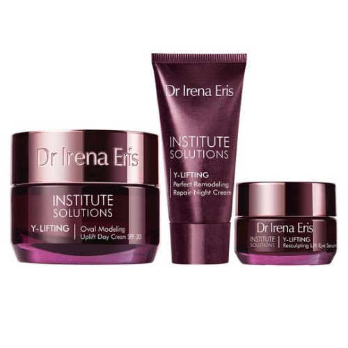 Miniaturka artykułu - #0 DR IRENA ERIS Y-LIFTING Zestaw Krem na dzień SPF20, 50ml + Krem na noc, 30ml + Serum w kremie pod oczy, 15ml