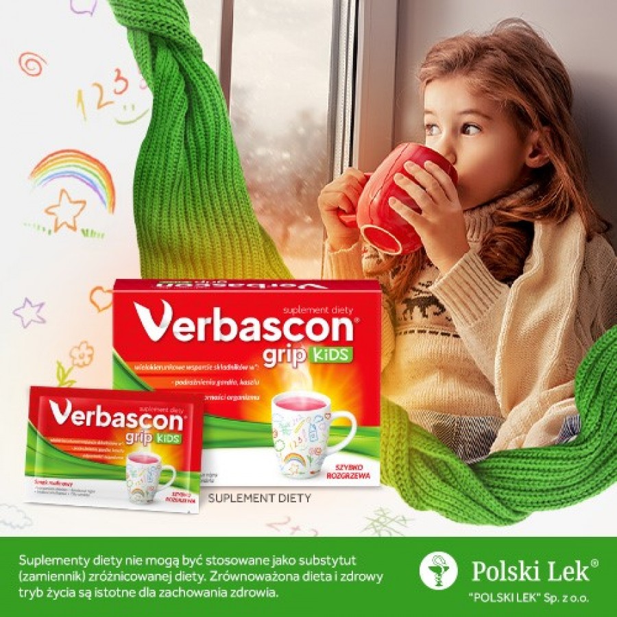 Miniaturka artykułu - #1 Verbascon Grip Kids, 10sasz.