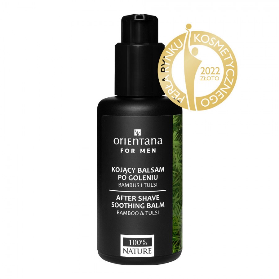 Miniaturka artykułu - #0 Orientana For Men Kojący balsam po goleniu Bambus i Tulsi, 50g