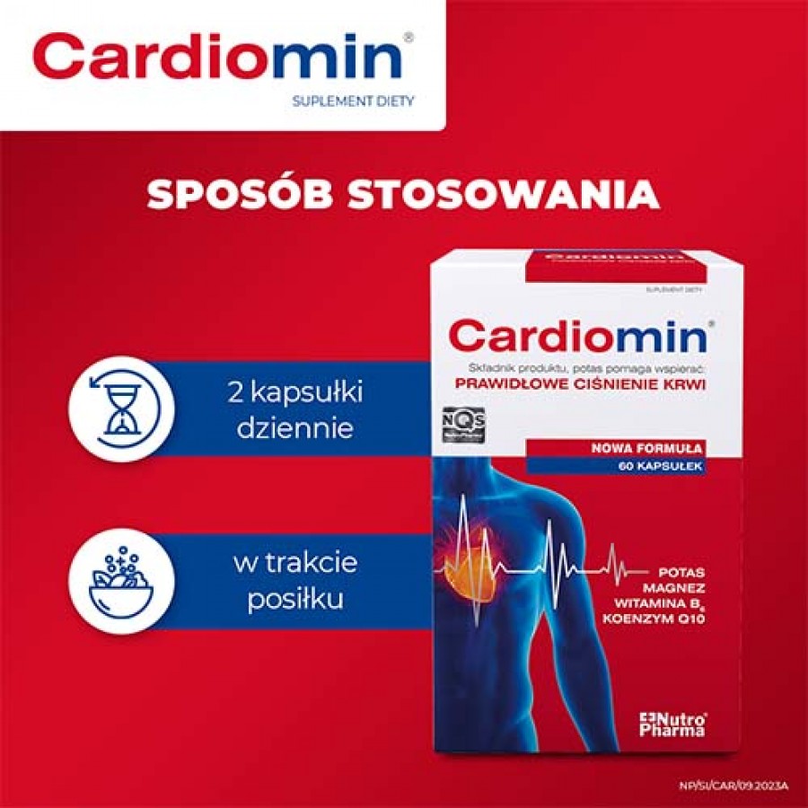 Zdjęcie produktu - 4 CARDIOMIN, 60 tabl.