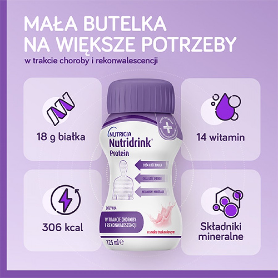 Zdjęcie produktu - 3 Zestaw 6x Nutridrink Protein mokka, 4x125ml
