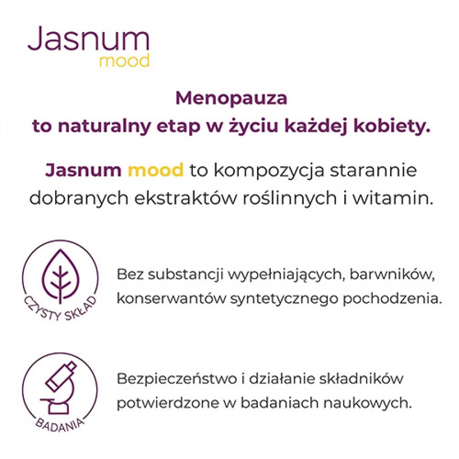 Miniaturka artykułu - #0 Jasnum Mood, 30kaps.