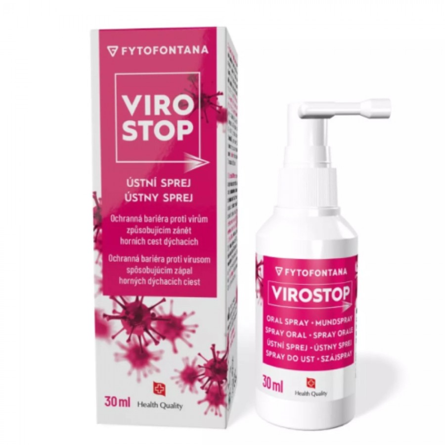 Miniaturka artykułu - #0 fytofontana Zestaw ochronny przeciw wirusom: Virostop spray do nosa, 20ml i spray do jamy ustnej, 30ml