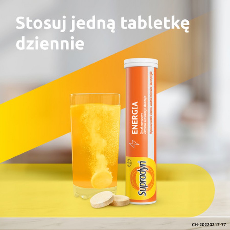 Zdjęcie produktu - 5 Supradyn Energia,15 tabl. musujących