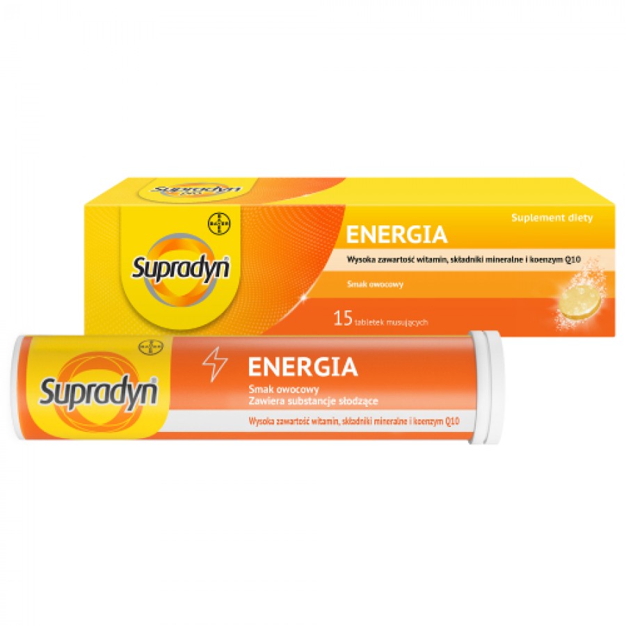 Zdjęcie produktu - 6 Supradyn Energia,15 tabl. musujących