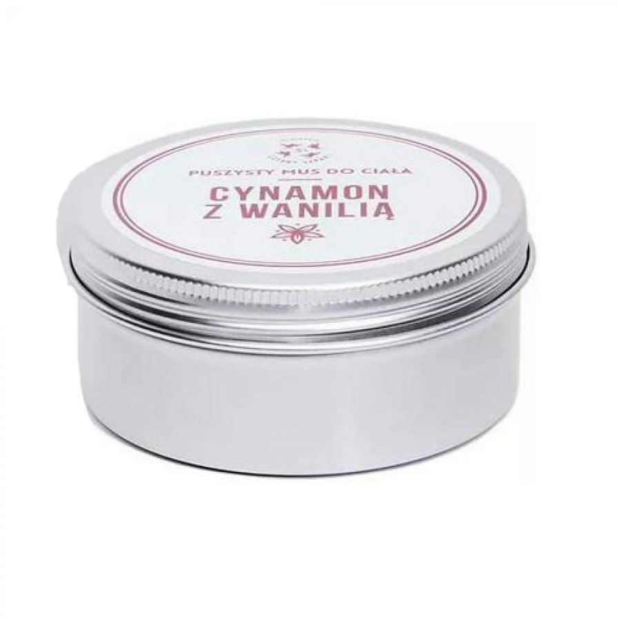 Miniaturka artykułu - #0 CZTERY SZPAKI (4szpaki) Puszysty mus do ciała Cynamon z Wanilią, 150ml