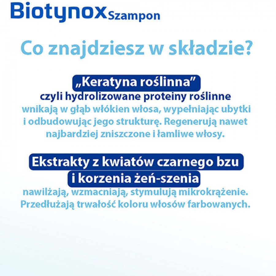 Miniaturka artykułu - #1 BIOTYNOX Szampon wzmacniający przeciw wypadaniu włos&oacute;w, 200ml
